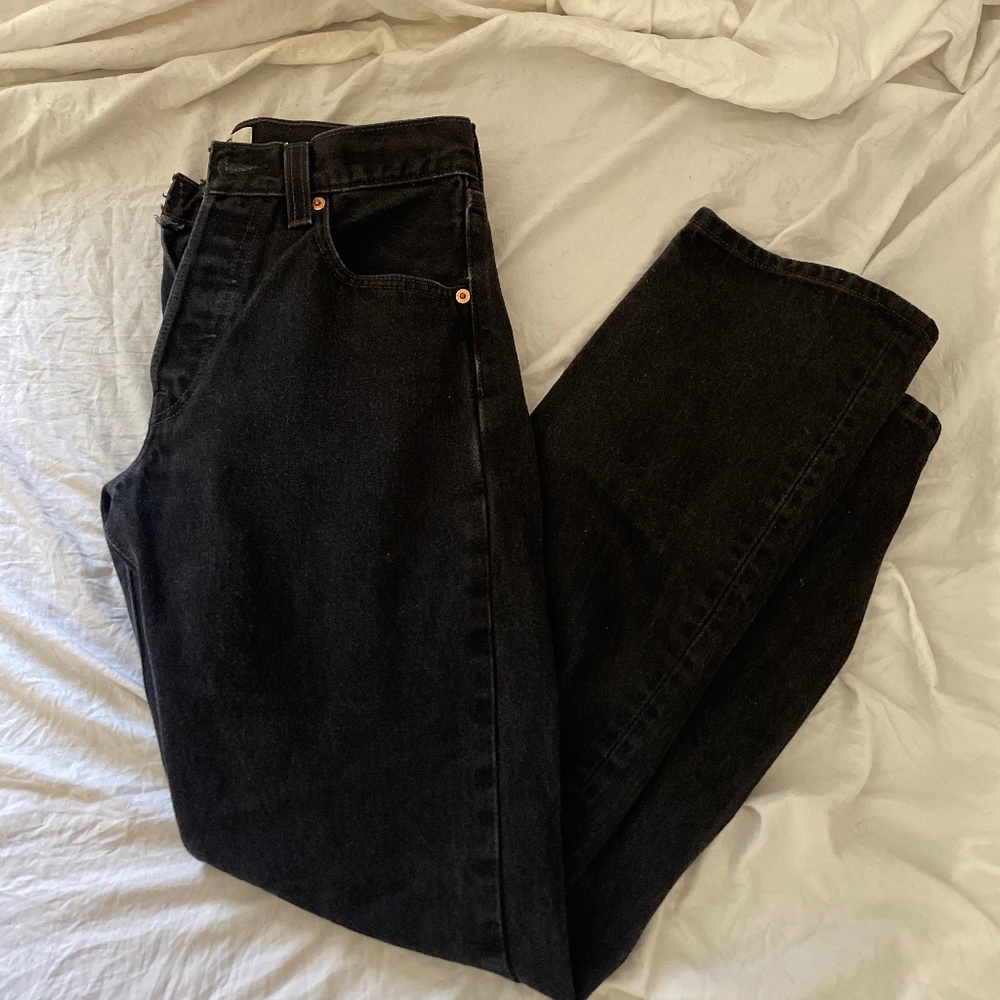 Levis Orginal 501 Straight Leg Button Fly